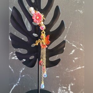 Ear Cuffs Set of 2 - Handmade Gold Floral Fairy Mermaid